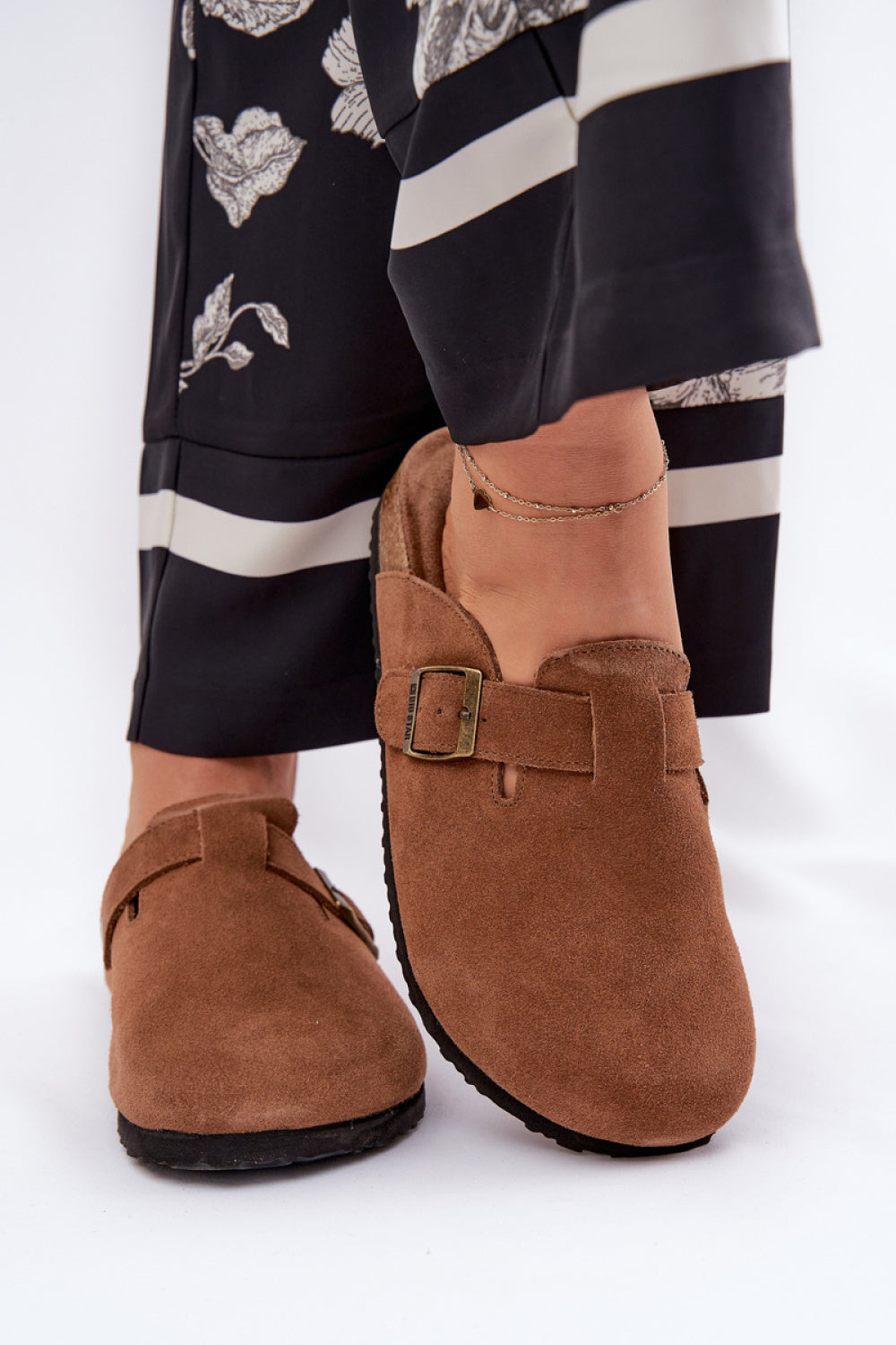 Step In Style Brown Suede Platform Flip Flops - view 3