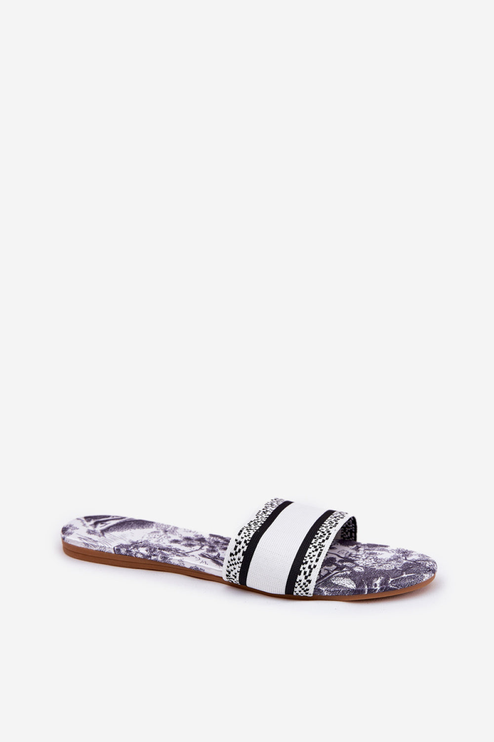 Step In Style Leysi White Flip Flops - view 2