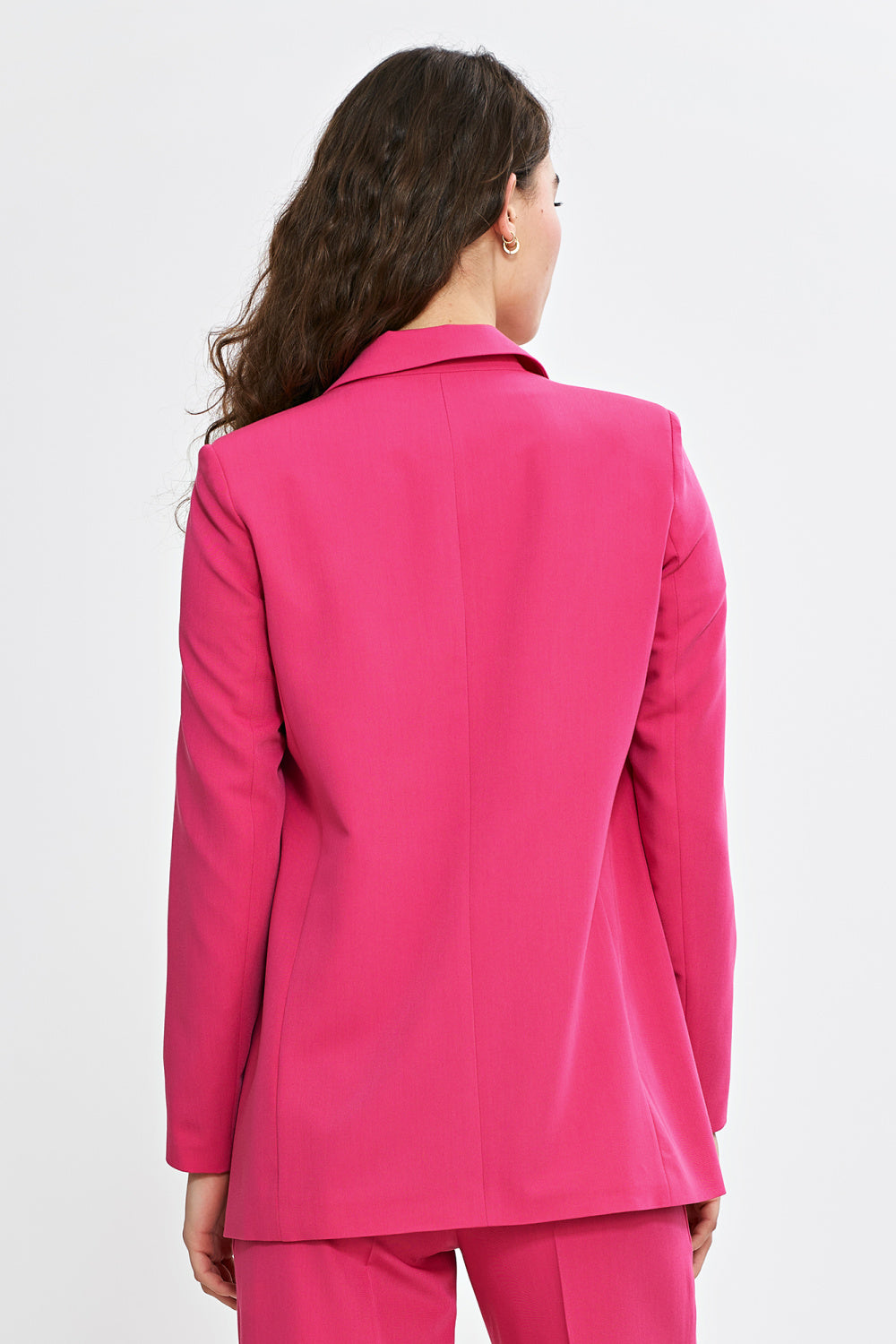Nife Pink Long Sleeve Jacket - view 3