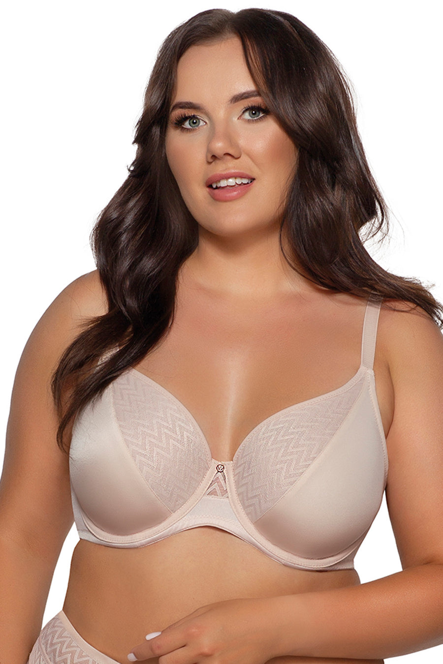 Ava Bei Beige Underwired Soft Bra