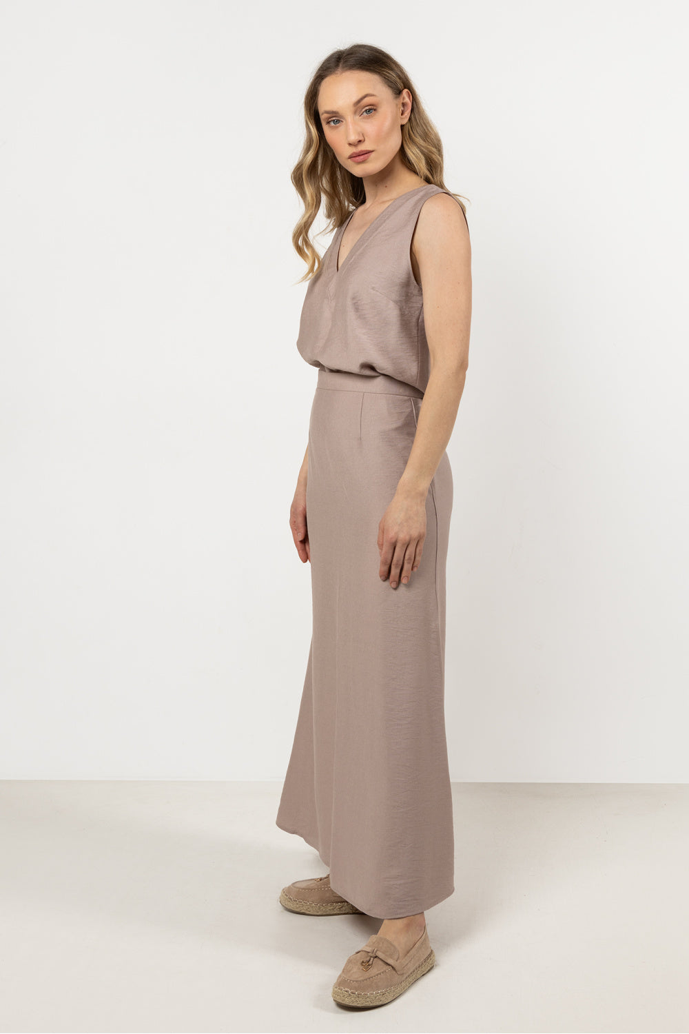 Awama Flared Maxi Skirt - view 2
