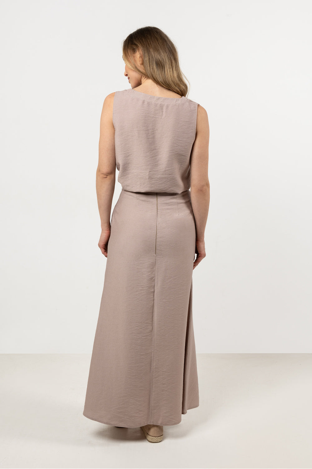 Awama Flared Maxi Skirt - view 3