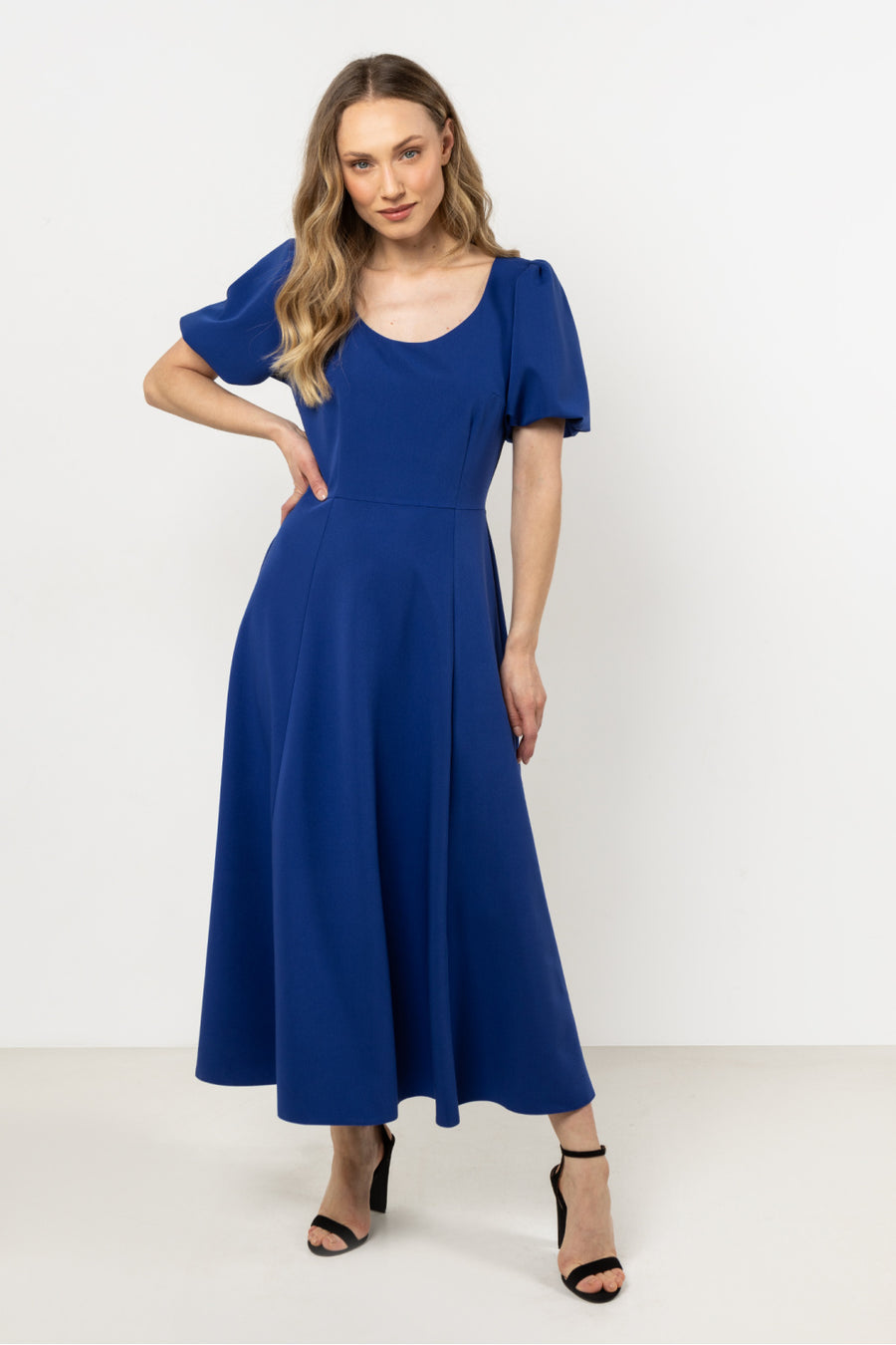 Awama Blue Bodycon Dress