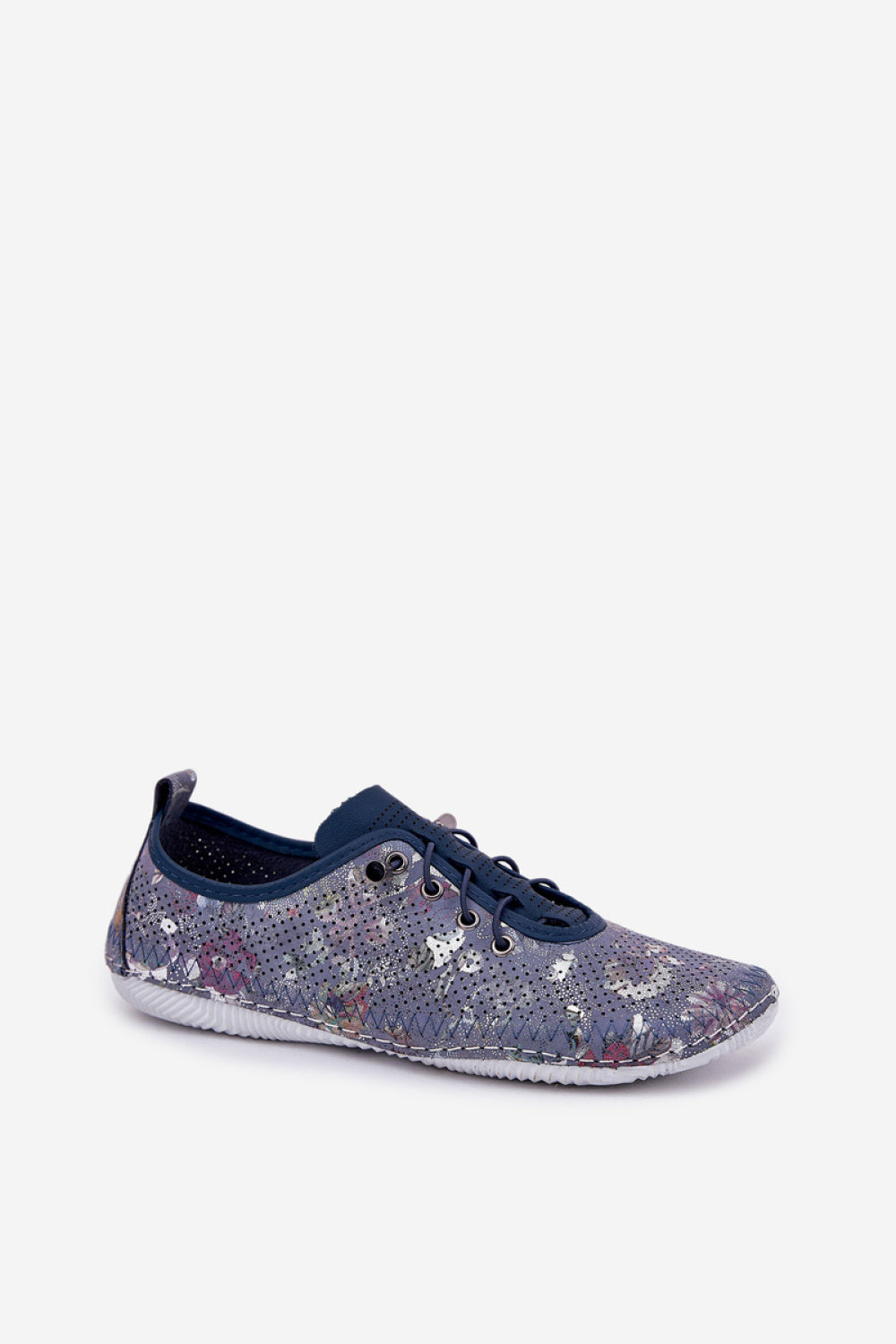 Step In Style Artiker Blue Lace Up Shoes - view 2