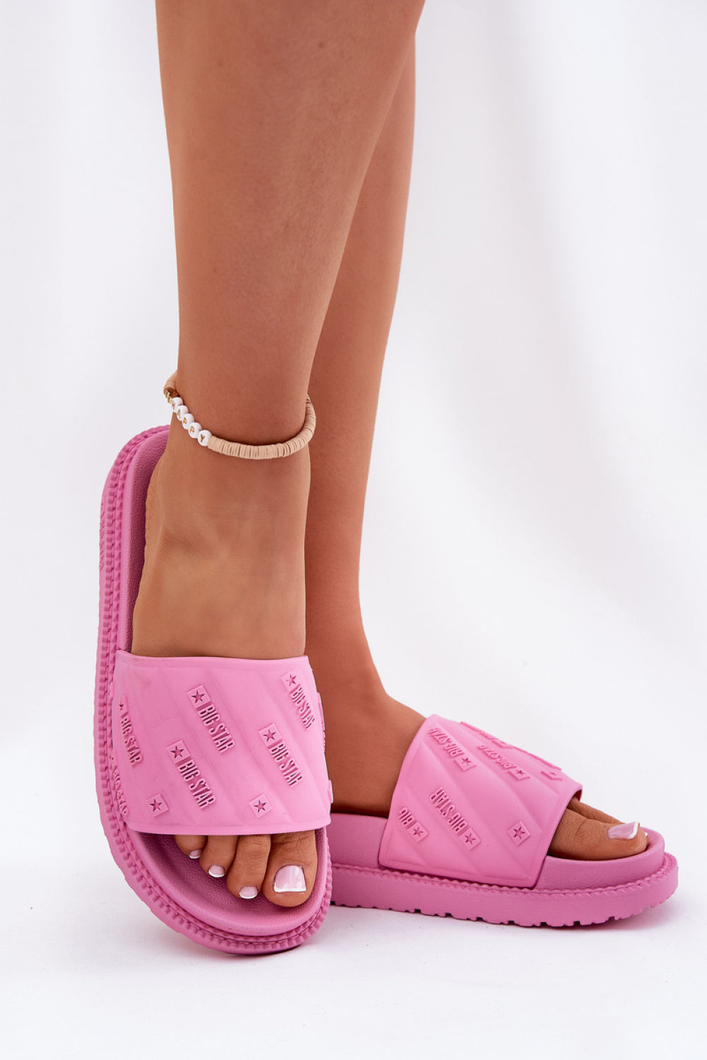 Step In Style Pink Platform Sandals - view 3