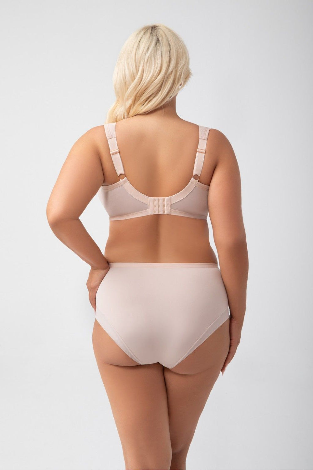 Gorsenia Lingerie Luissa Beige Lace High Waisted Knickers - view 2