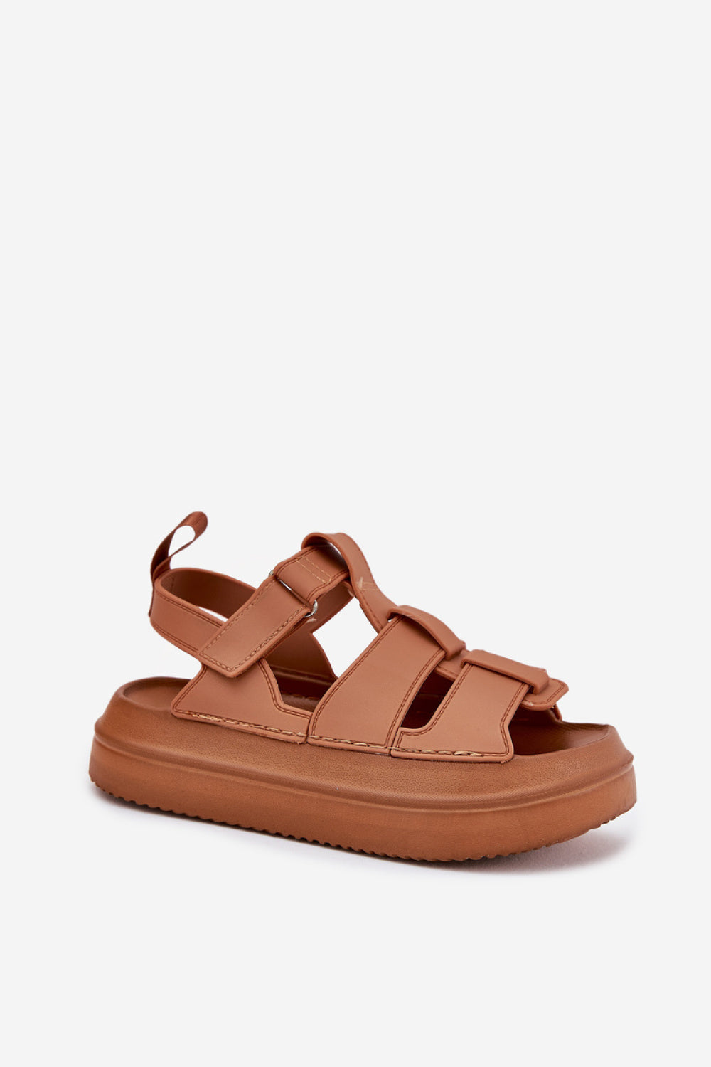Step In Style Nitavelia Camel Platform Sandals - view 2