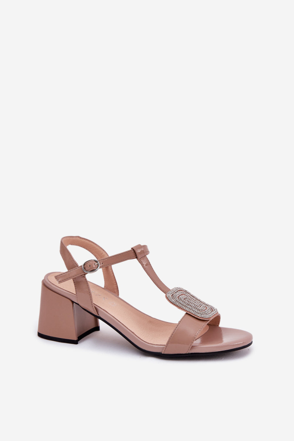 Step In Style Vinceza Beige Heeled Sandals - view 2