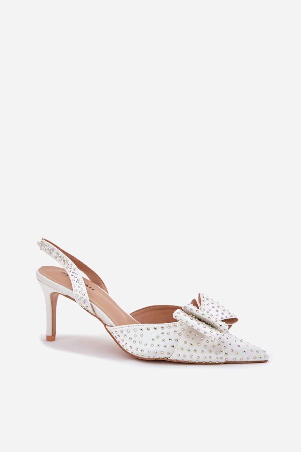 Step In Style Nilandriela White High Heels - view 2