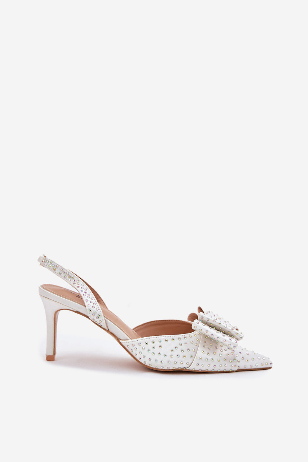 Step In Style Nilandriela White High Heels - view 3