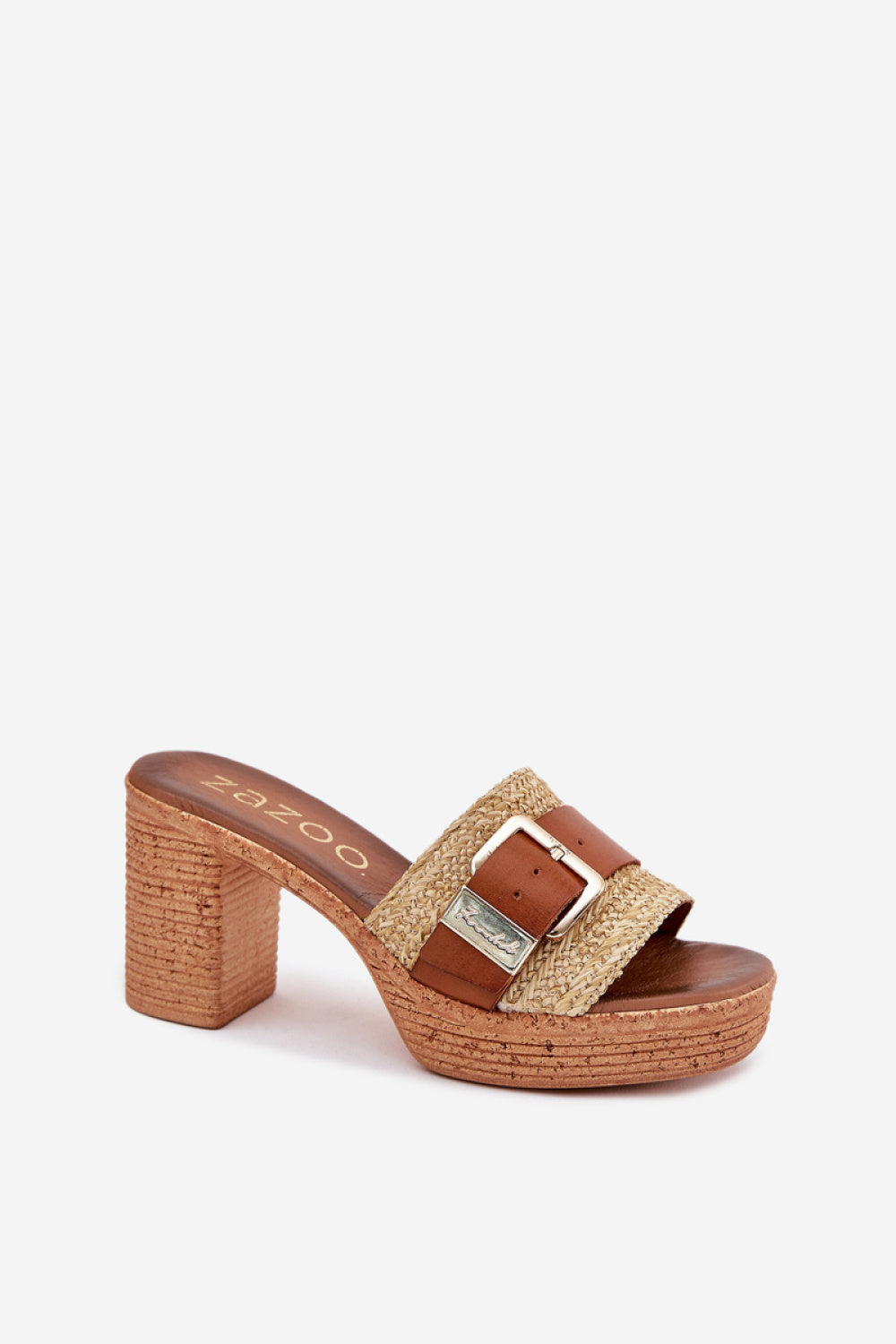 Step In Style Zazoo Brown Flip Flops - view 2