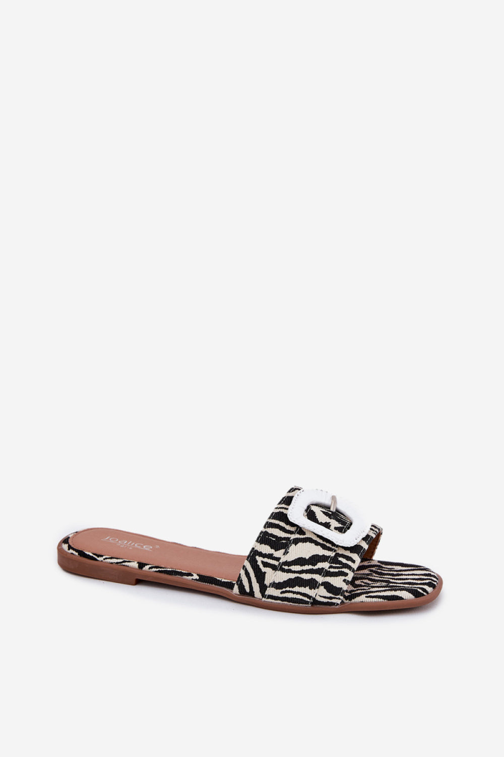 Step In Style Clariola Zebra Print Flip Flops - view 2