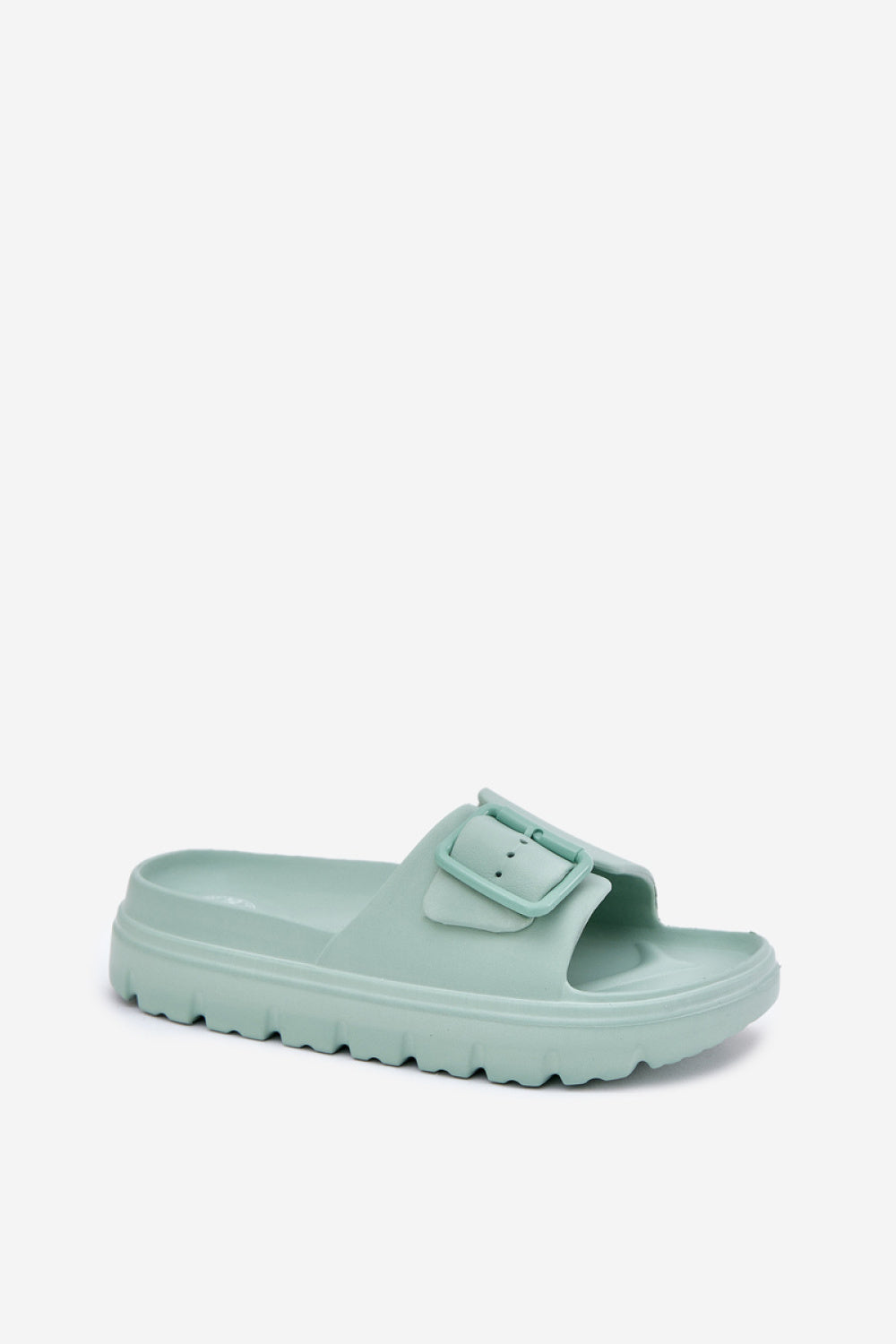 Step In Style Viasara Green Platform Flip Flops - view 2