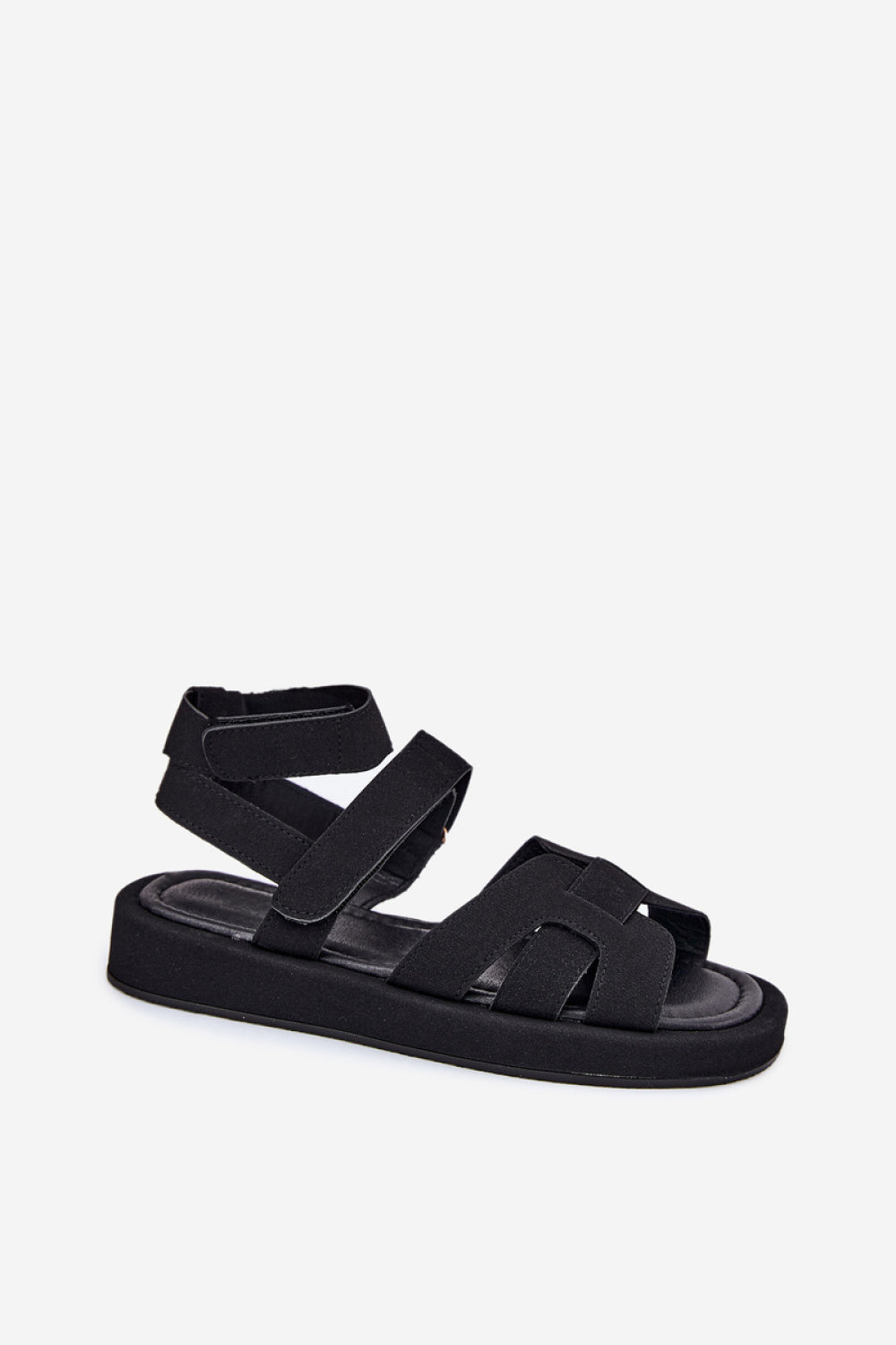 Step In Style Uvissa Black Platform Sandals - view 2