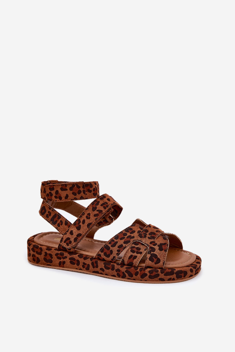 Step In Style Uvissa Leopard Print Platform Sandals - view 2