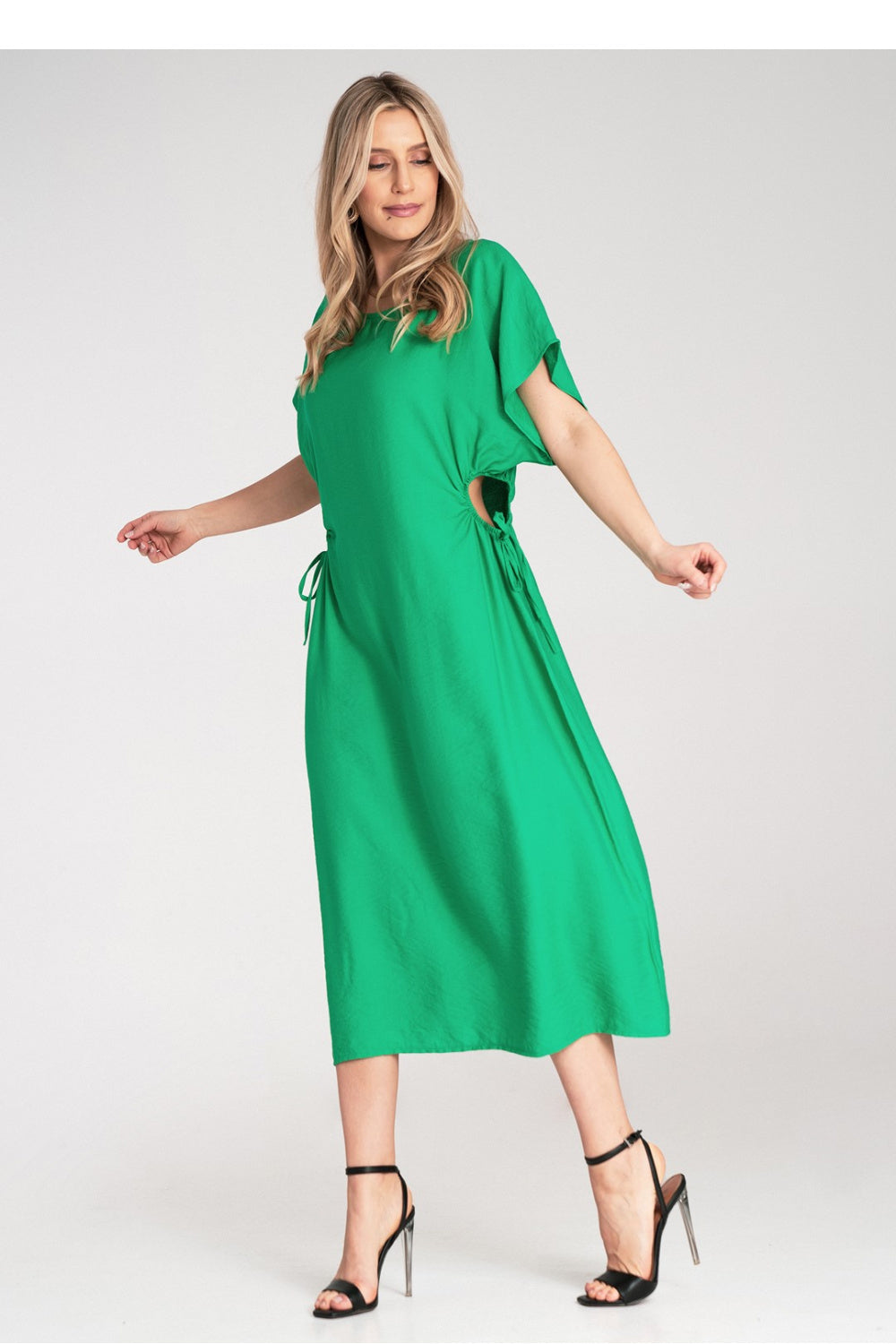 Figl Green Midi Dress - view 2