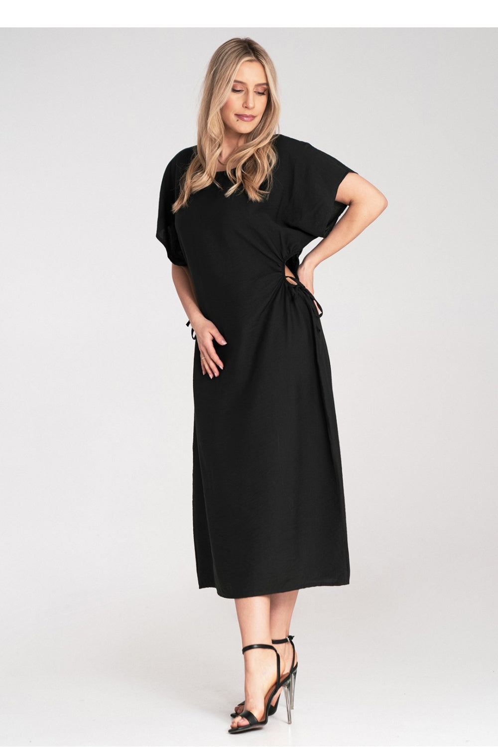 Figl Black Midi Dress - view 4