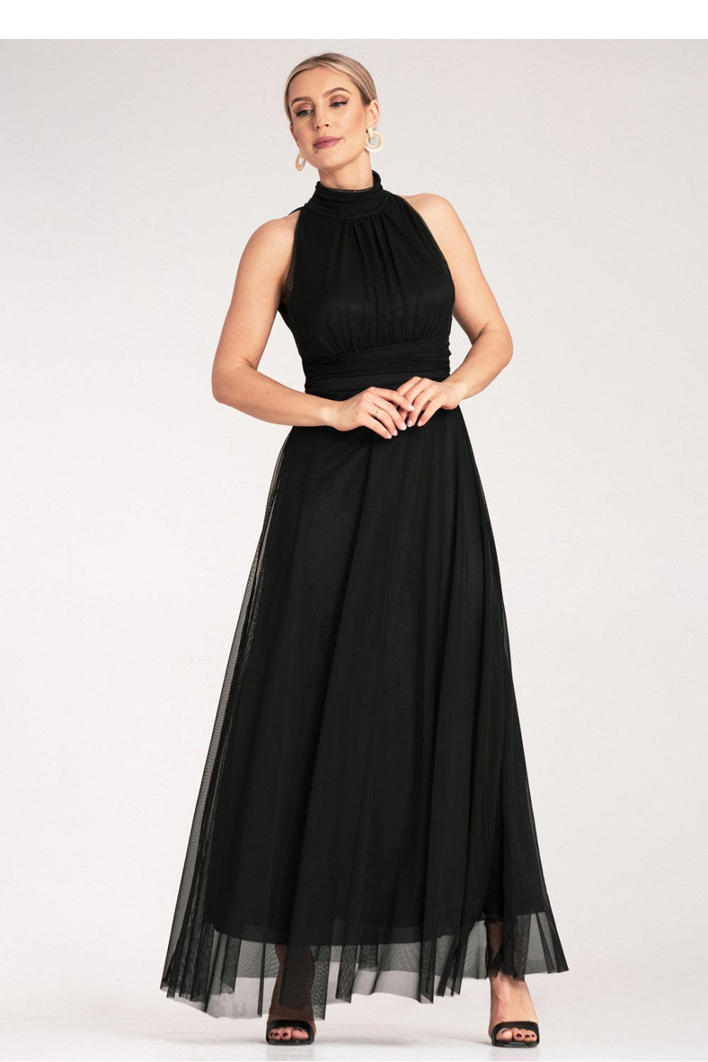 Figl Black Maxi Bodycon Cocktail Dress - view 2