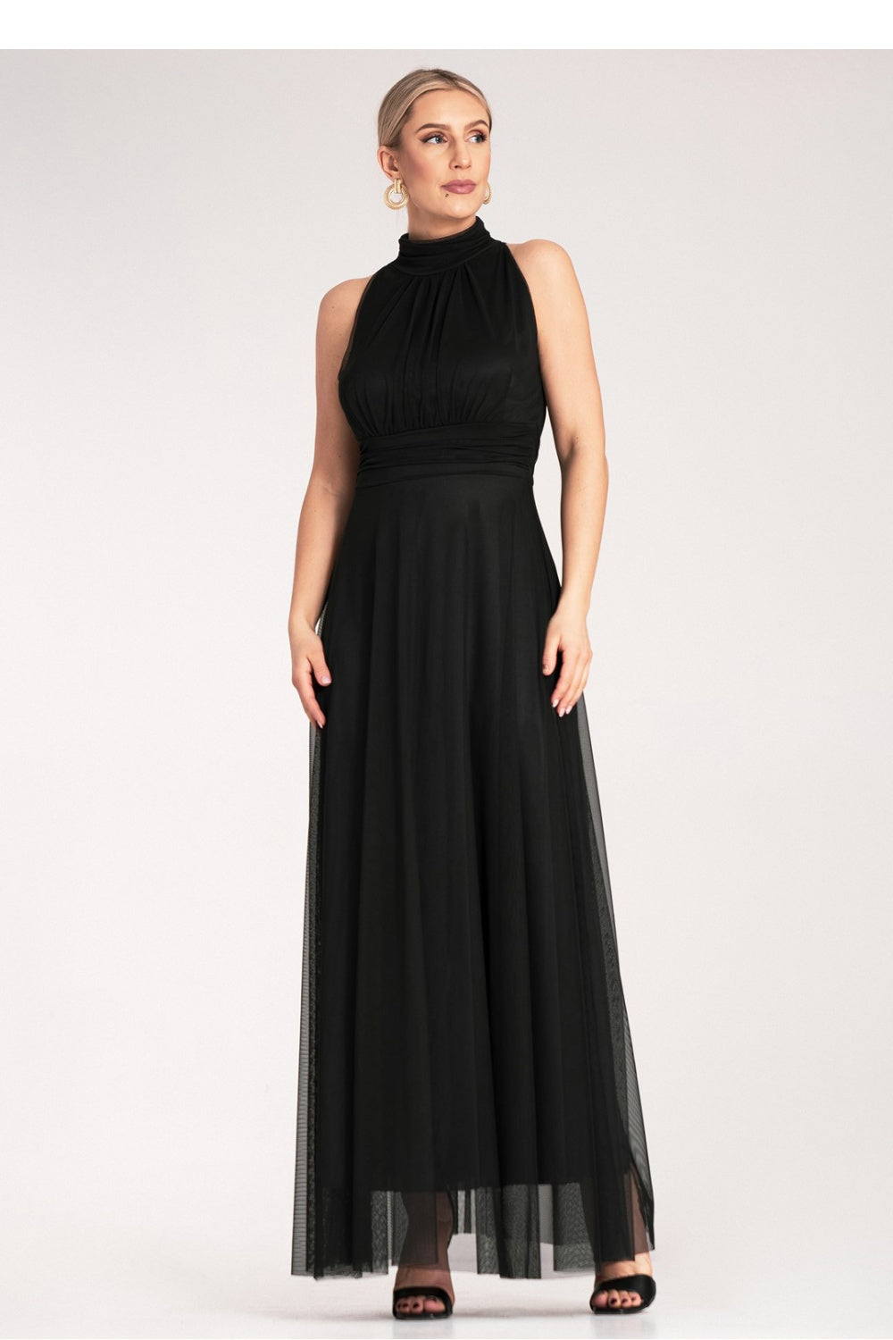 Figl Black Maxi Bodycon Cocktail Dress - view 4