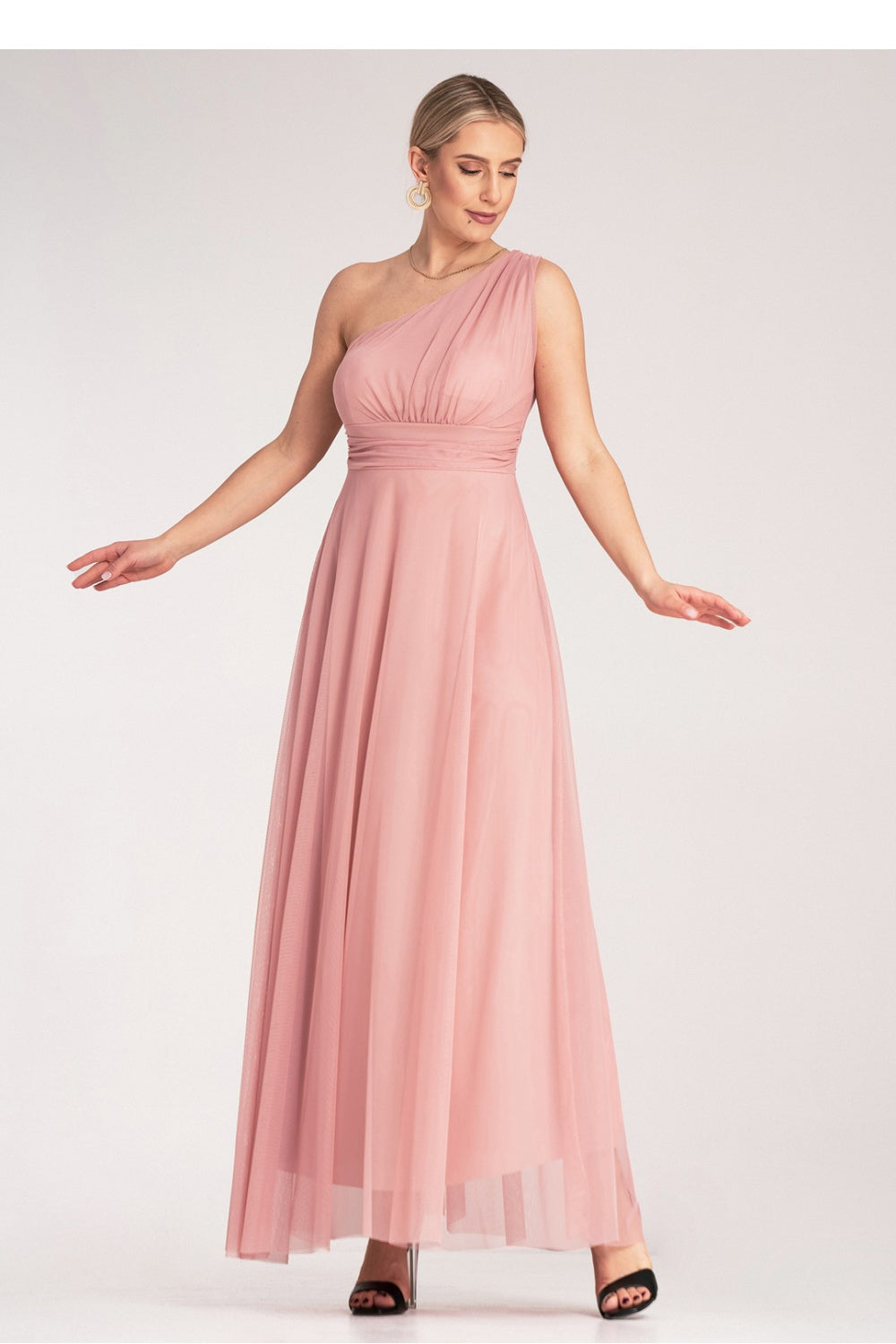 Figl Pink Maxi Evening Dress