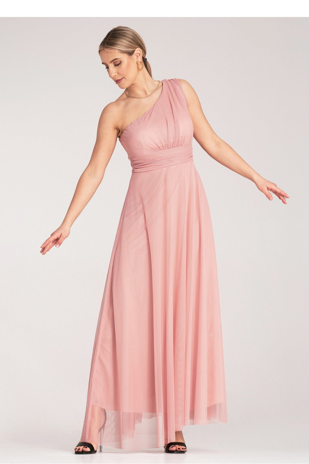 Figl Pink Maxi Evening Dress - view 2