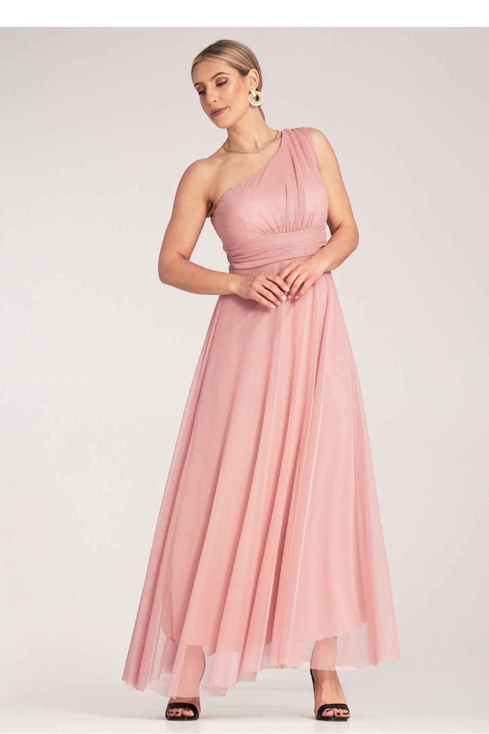 Figl Pink Maxi Evening Dress - view 4