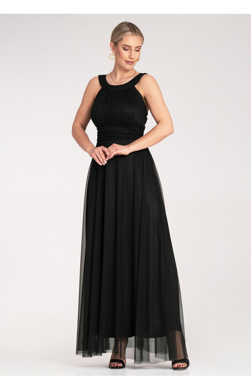 Figl Black Maxi Evening Dress - view 4