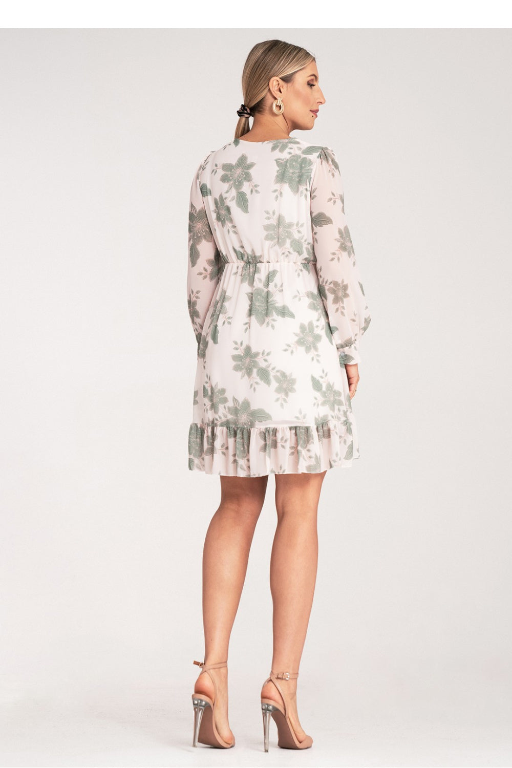 Figl Green Midi Floral Dress - view 3