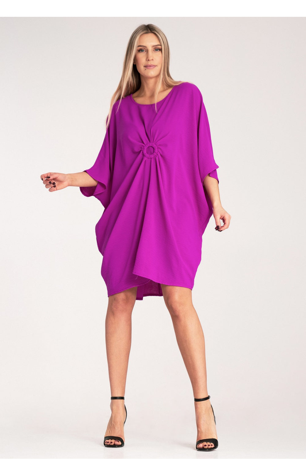 Figl Fuchsia Asymmetric Dress - view 2
