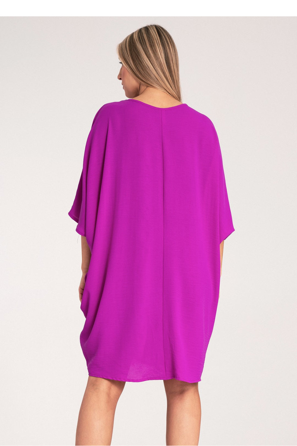 Figl Fuchsia Asymmetric Dress - view 3