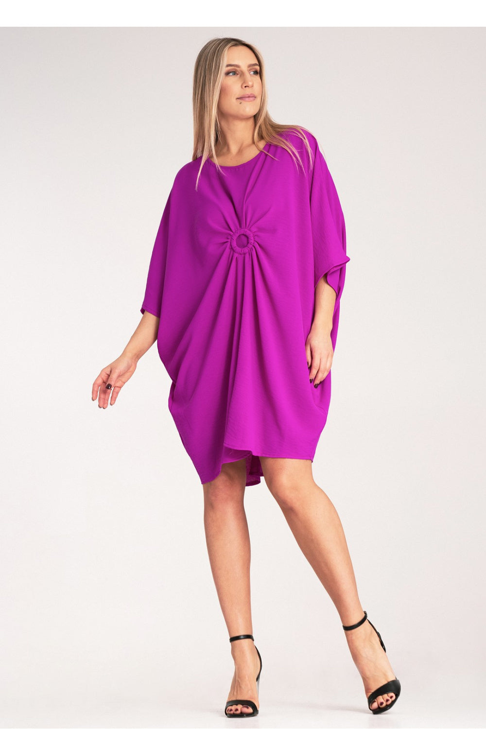 Figl Fuchsia Asymmetric Dress - view 4