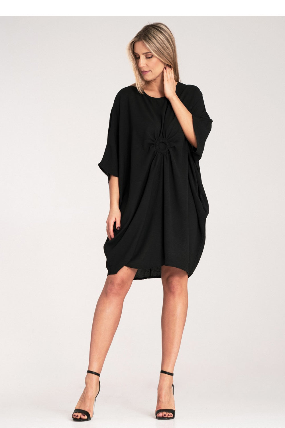 Figl Black Asymmetric Dress - view 4