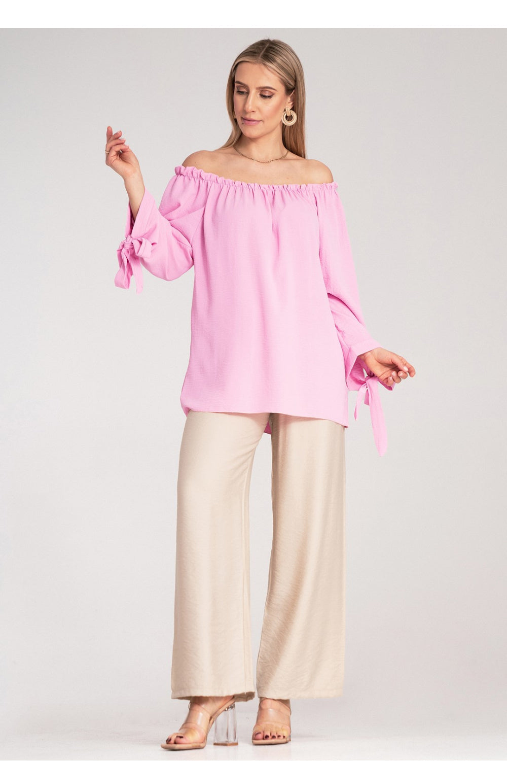 Figl Pink Blouse - view 2