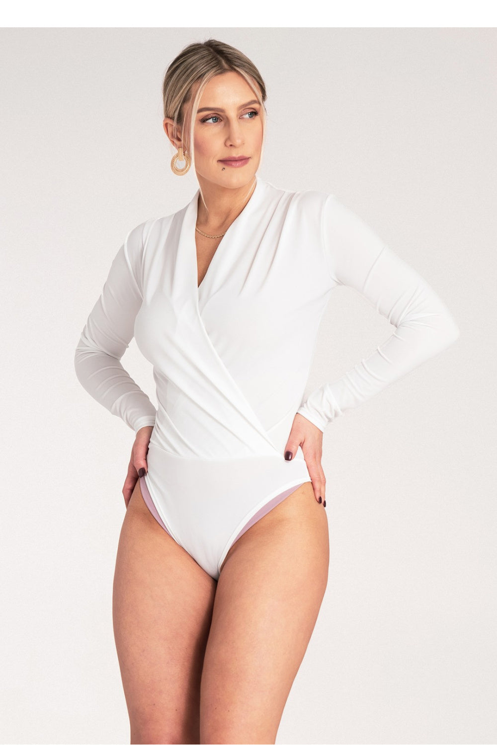 Figl White Shapewear Bodysuit - view 2