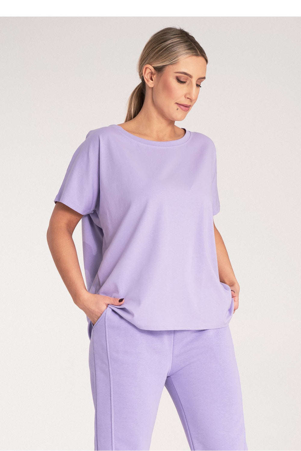 Figl Violet Short Sleeve T-Shirt