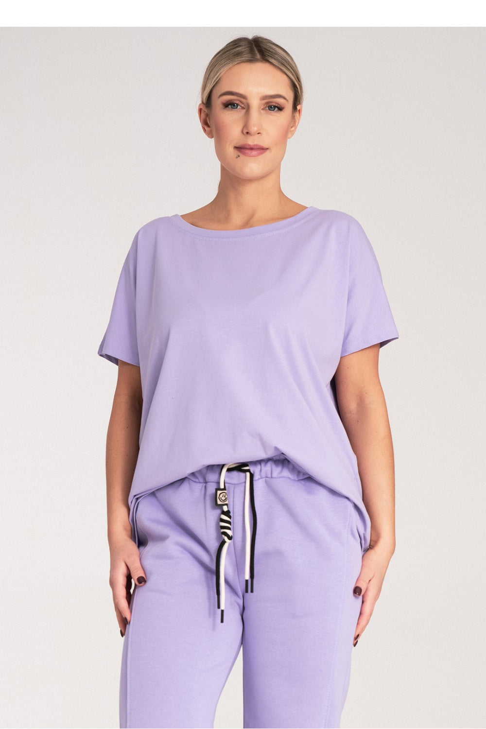 Figl Violet Short Sleeve T-Shirt - view 2