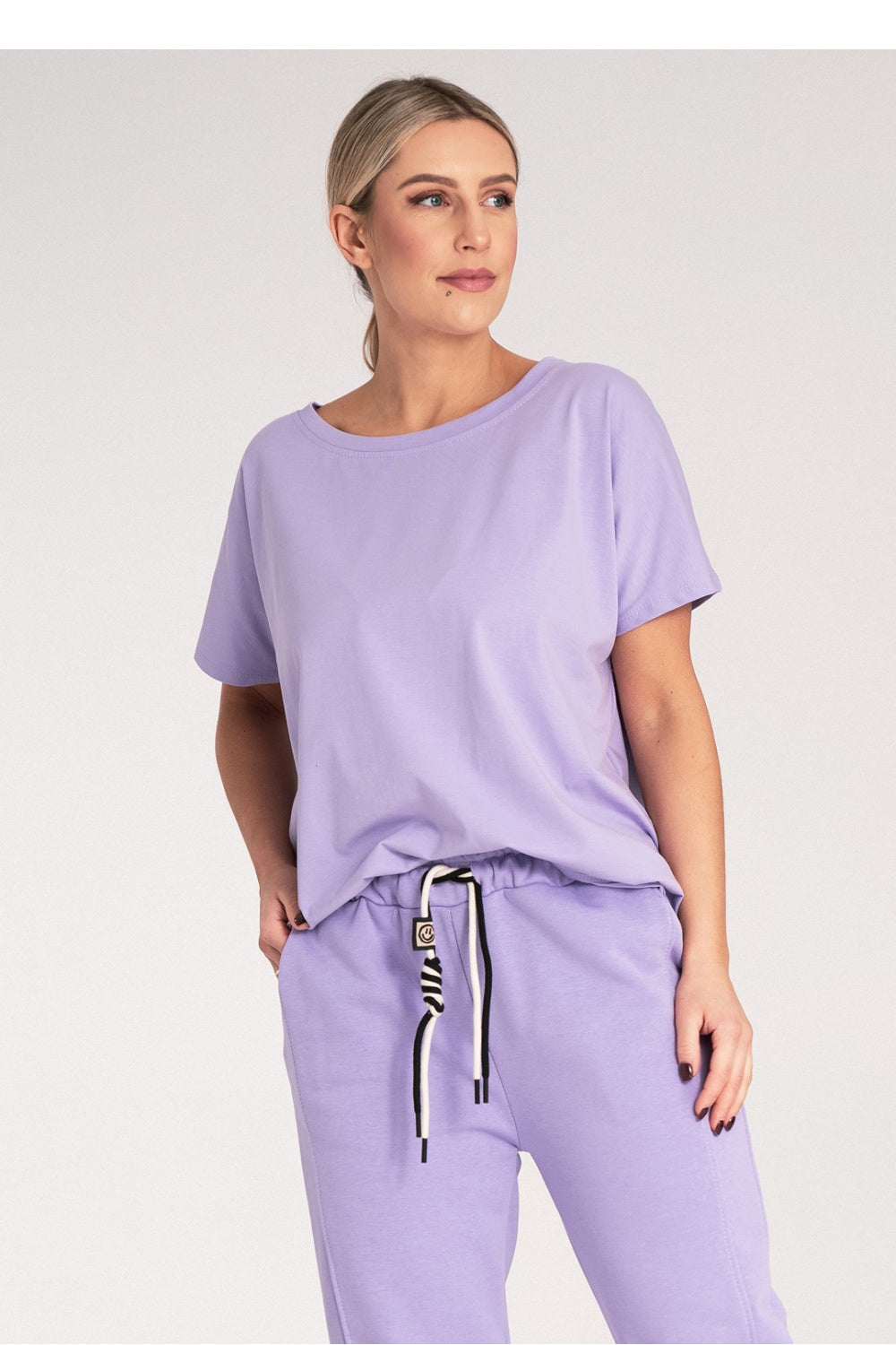 Figl Violet Short Sleeve T-Shirt - view 4