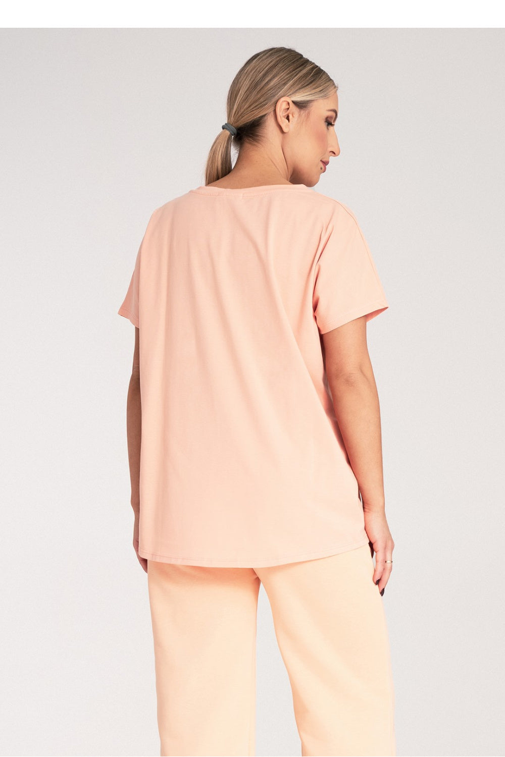 Figl Orange Short Sleeve T-Shirt - view 3