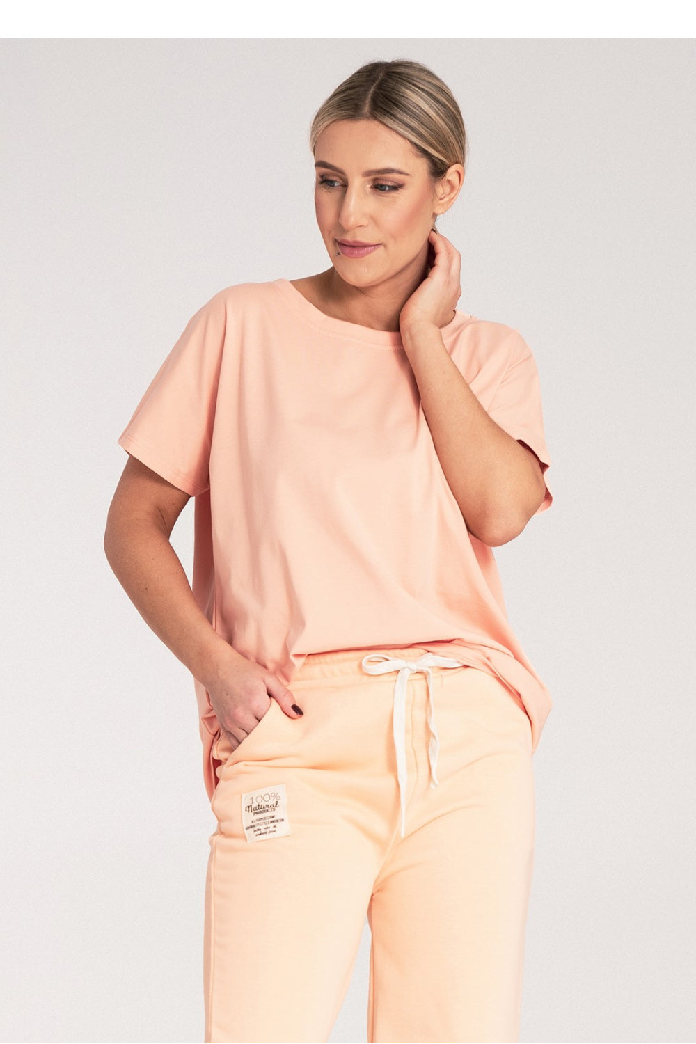 Figl Orange Short Sleeve T-Shirt - view 4