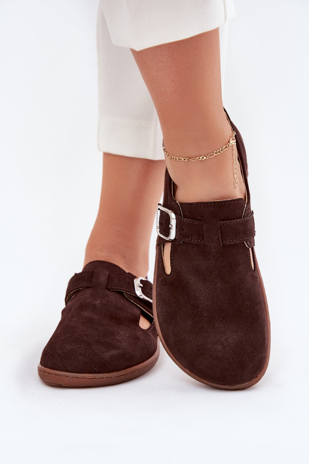 Step In Style Zazoo Chocolate Barefoot Shoes