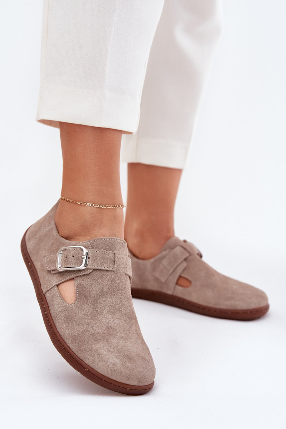 Step In Style Zazoo Beige Barefoot Shoes