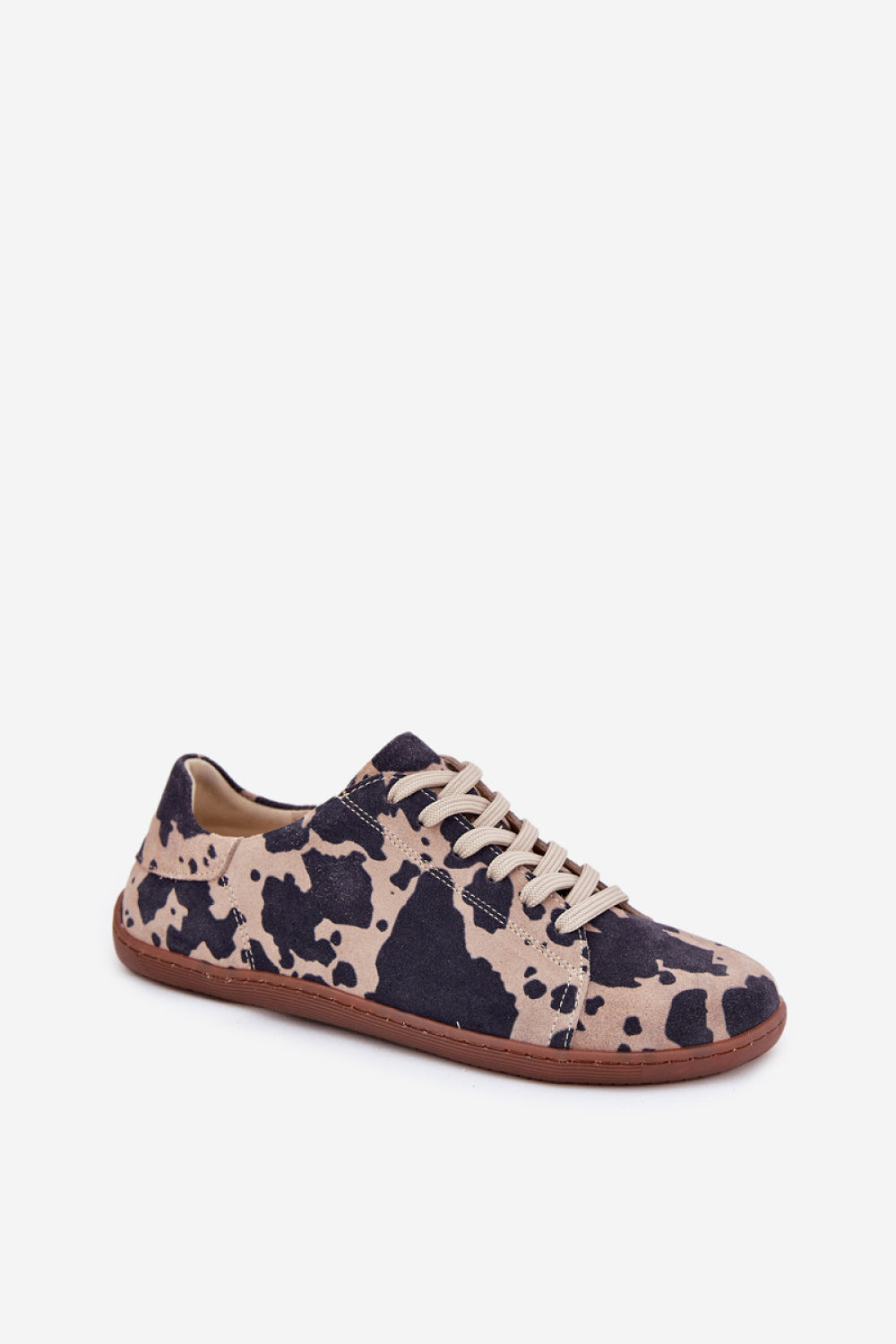 Step In Style Zazoo Beige Suede Trainers - view 2