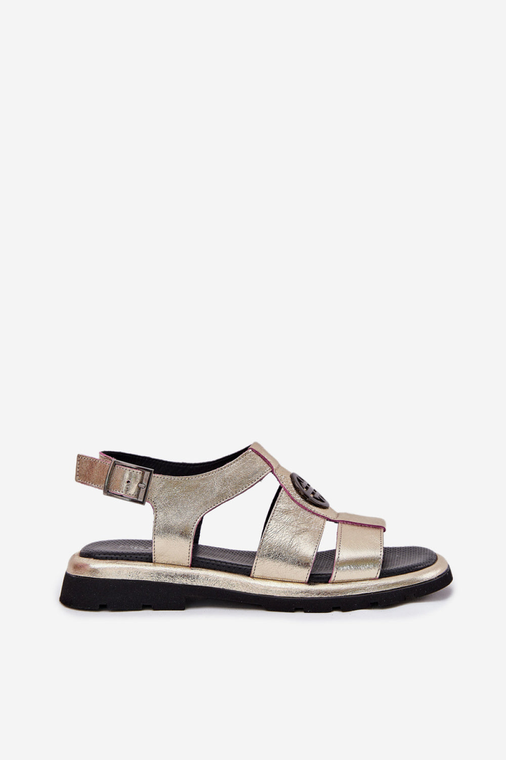 Step In Style Artiker Gold Sandals - view 2