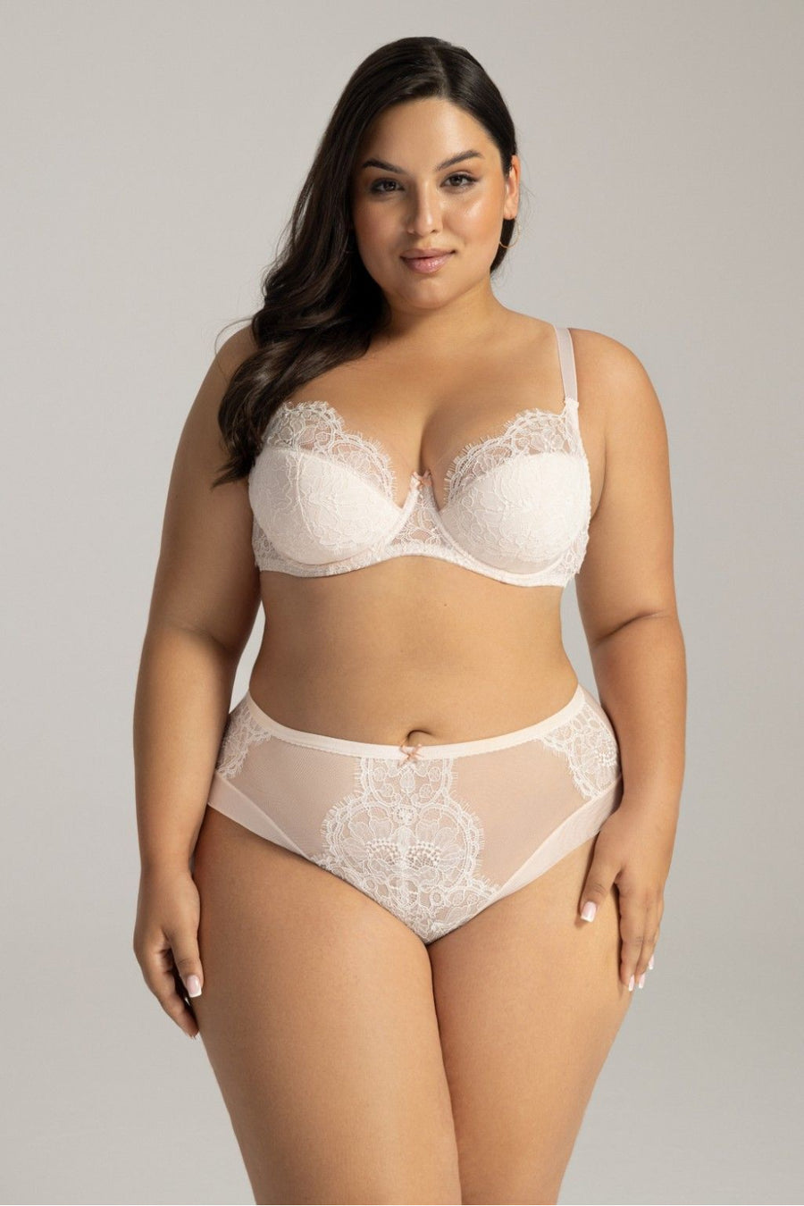 Ava Blossom Lace Brazilian Knickers