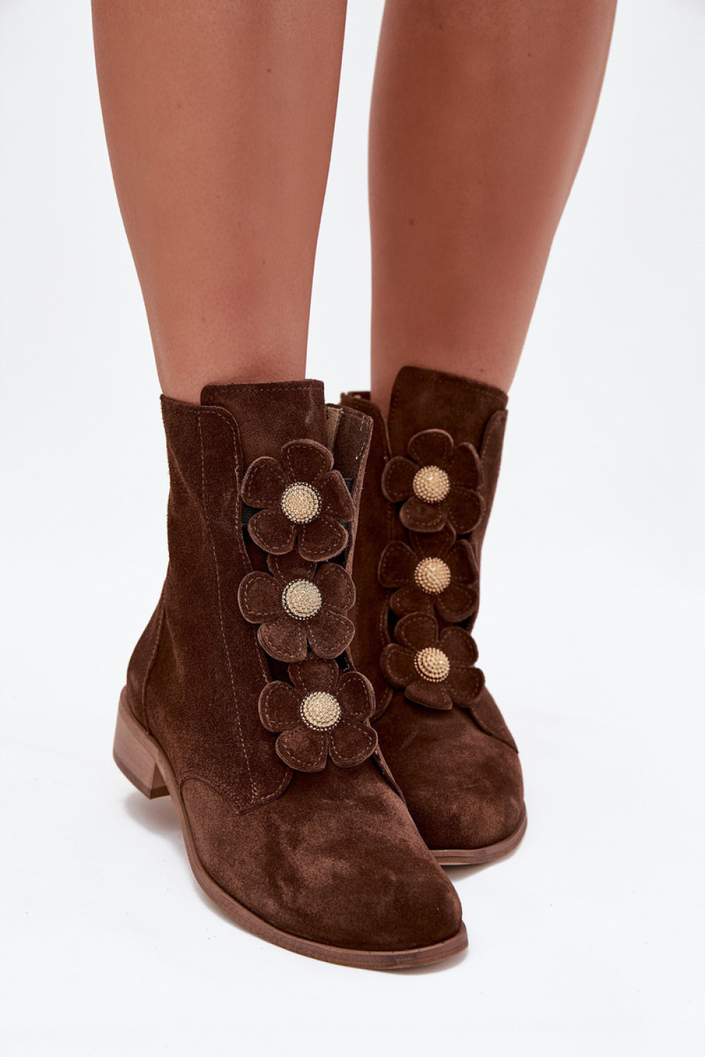 Step In Style Zazoo Brown Suede Boots - view 3