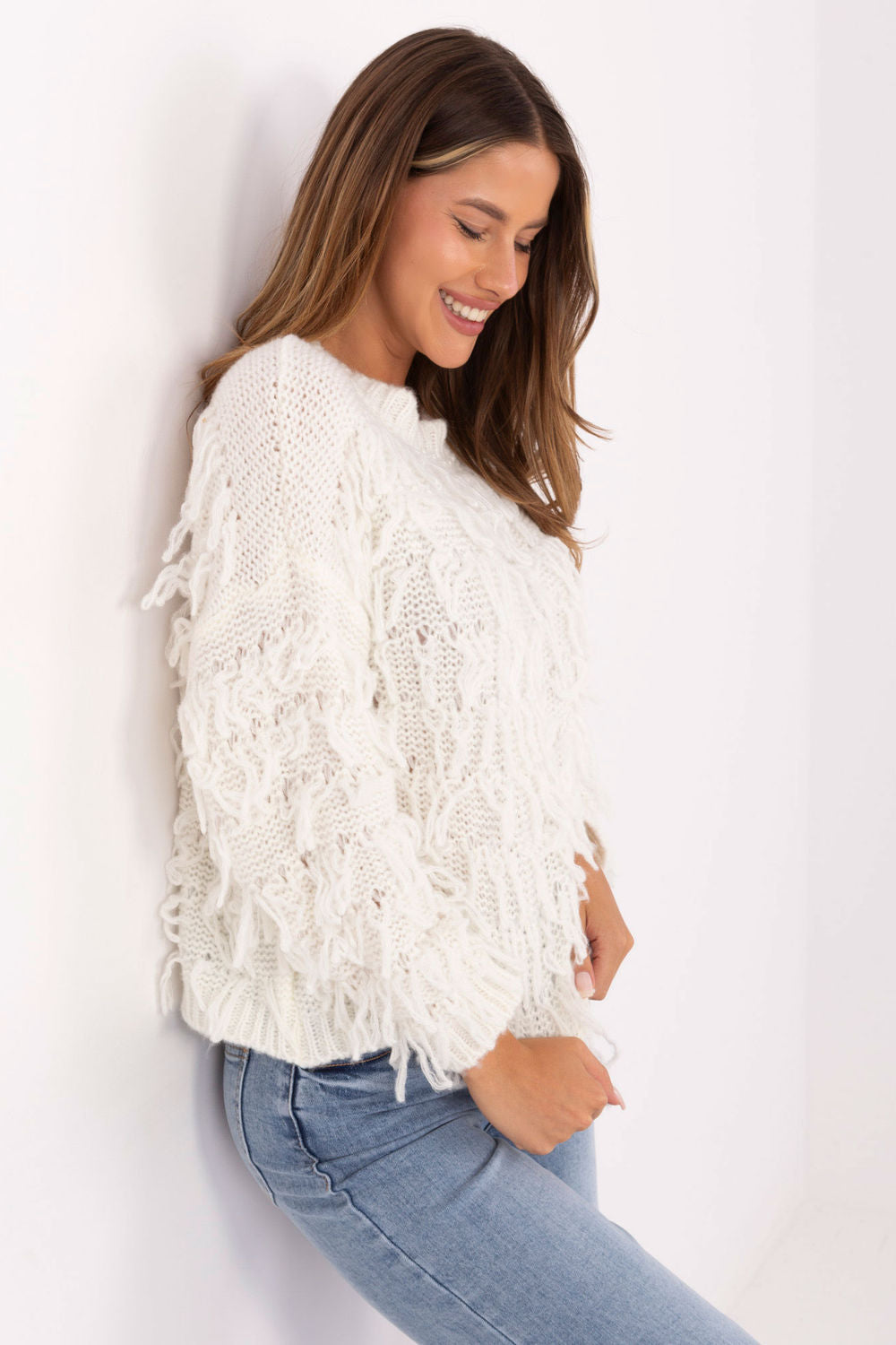 Rue Paris Ecru Jumper - view 2