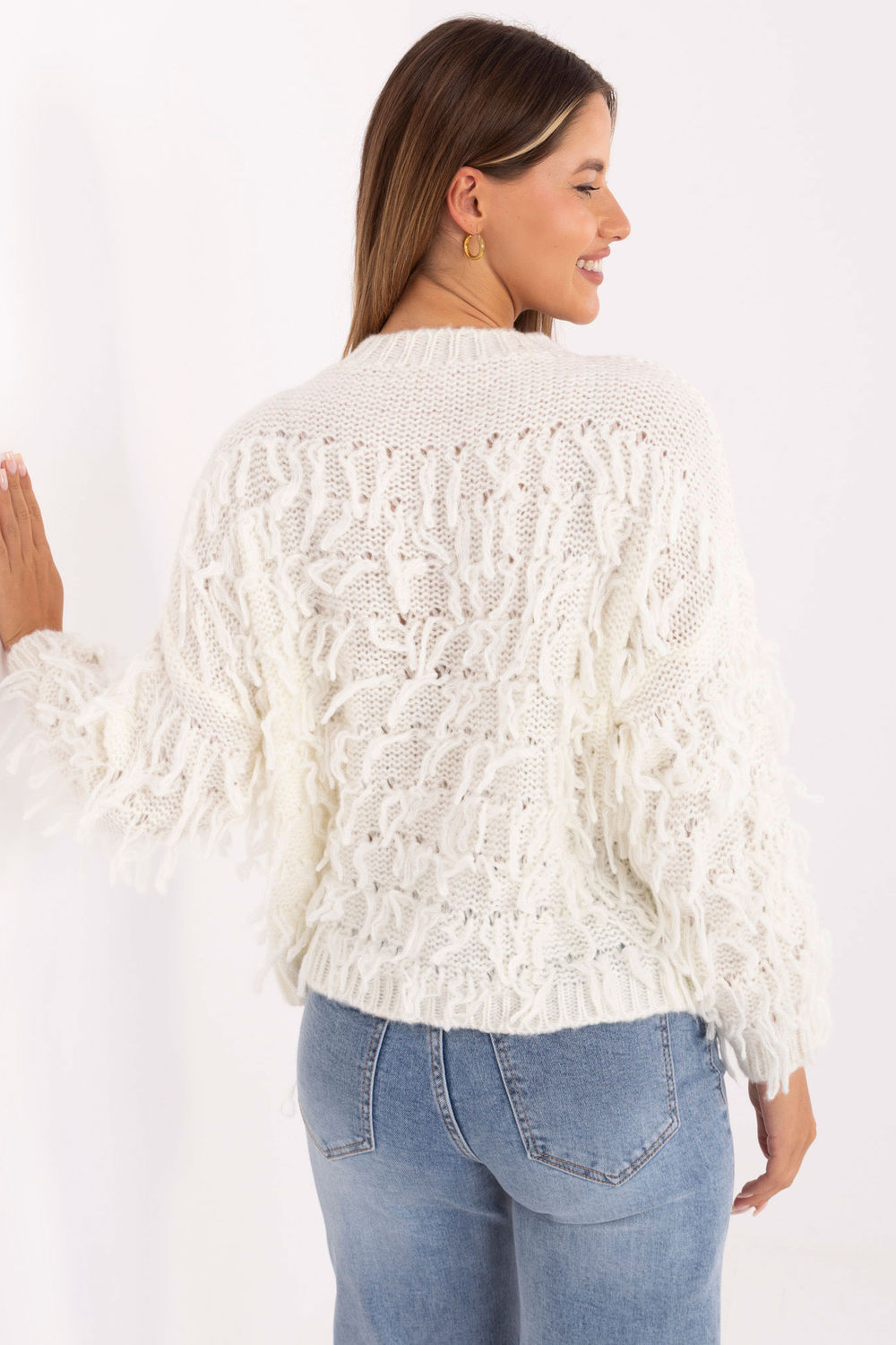 Rue Paris Ecru Jumper - view 3
