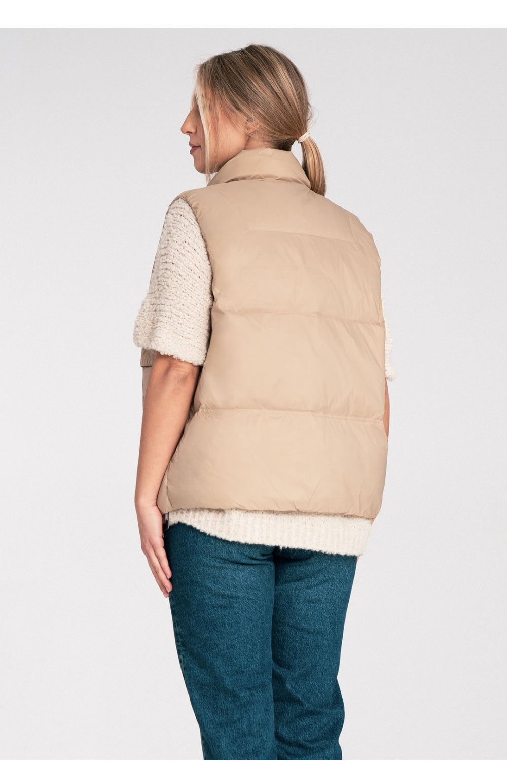 Figl Beige Gilet - view 3