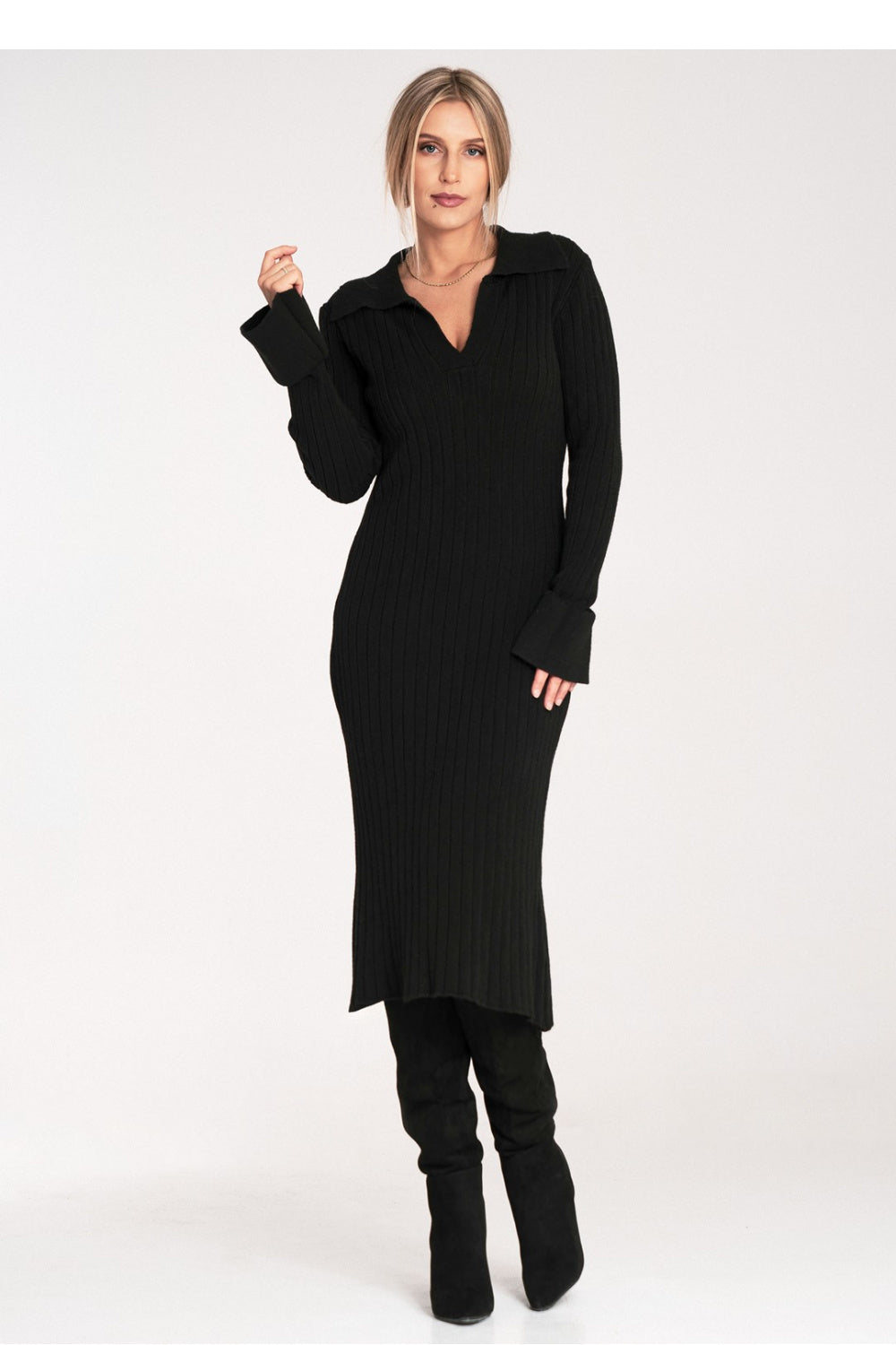 Figl Black Dress - view 2