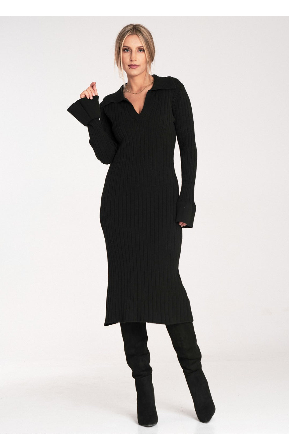 Figl Black Dress - view 4